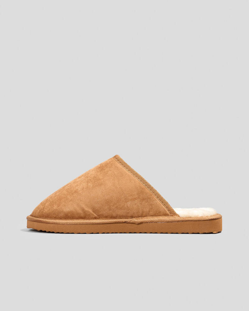 Jacks Chugg Slipper Chestnut for Mens