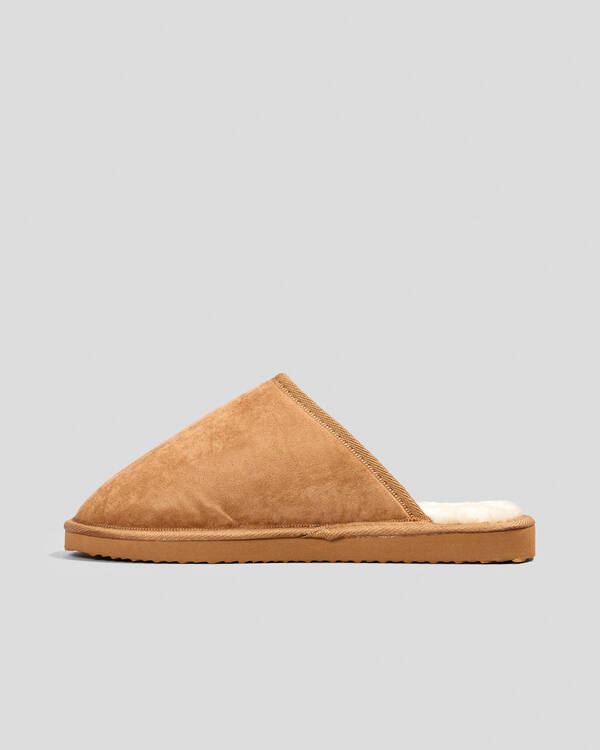 Jacks Chugg Slipper Chestnut for Mens