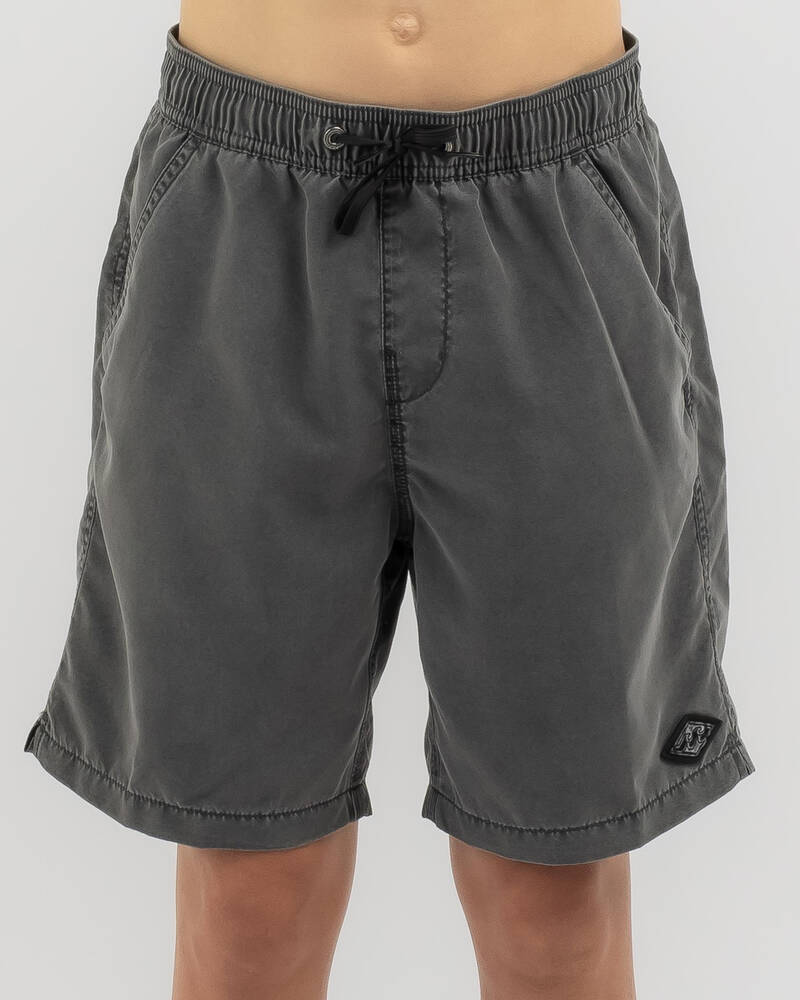 Billabong Boys' All Day Overdye Layback Beach Shorts for Mens