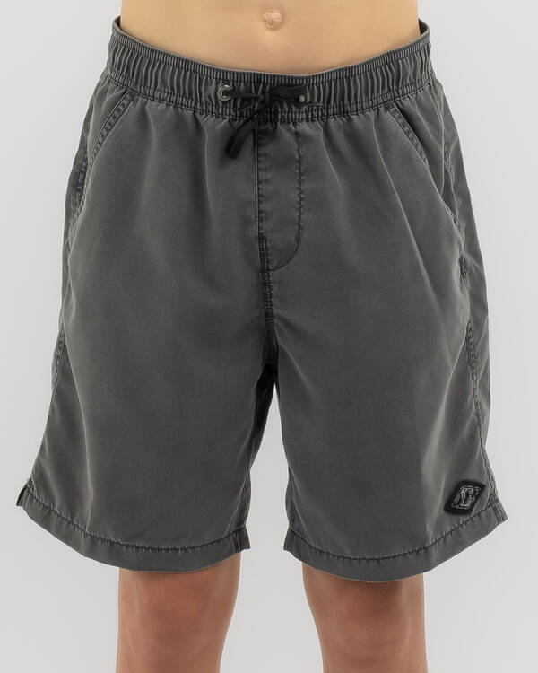 Billabong Boys' All Day Overdye Layback Beach Shorts for Mens