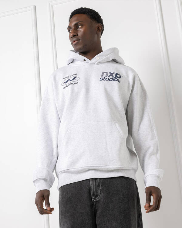 Nena & Pasadena Selection Box Fit Hoodie for Mens