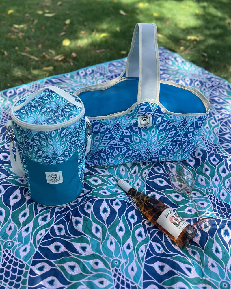 Get It Now Peacock Barrel Cooler Bag for Womens