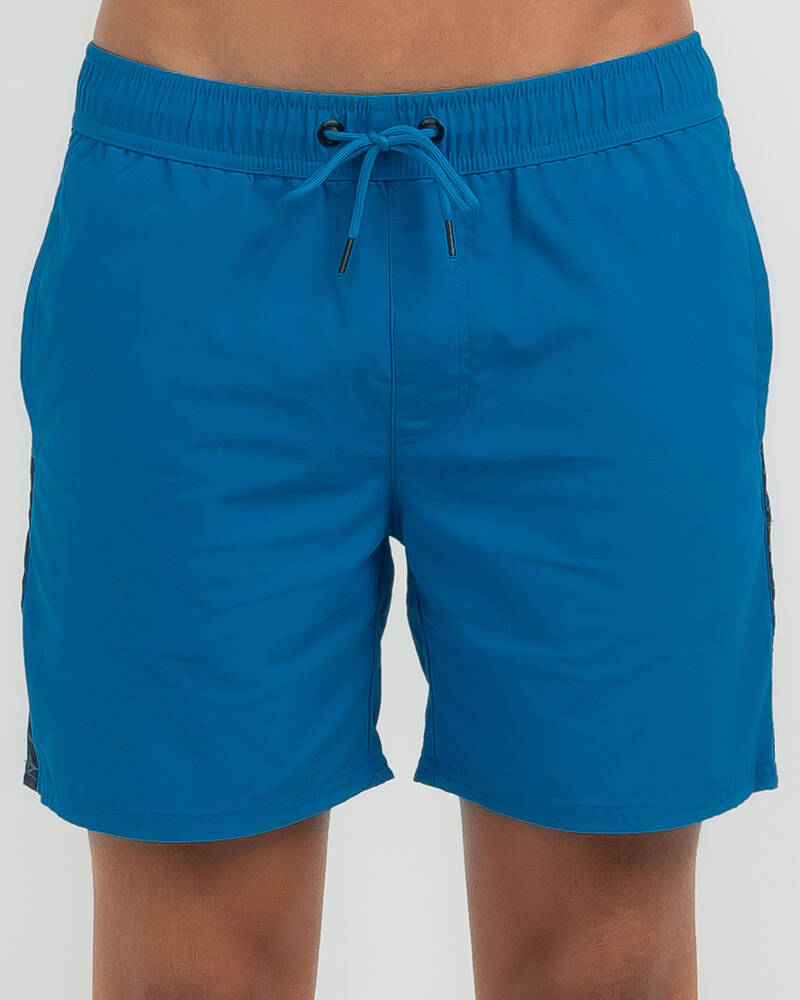 Lucid Taped Elastic Waist Shorts for Mens