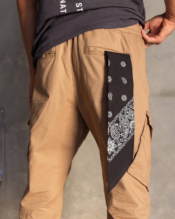 Get It Now Black Bandana for Mens
