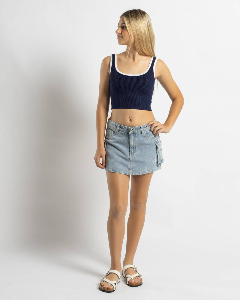 Mooloola Girls' Basic Knit Top for Womens