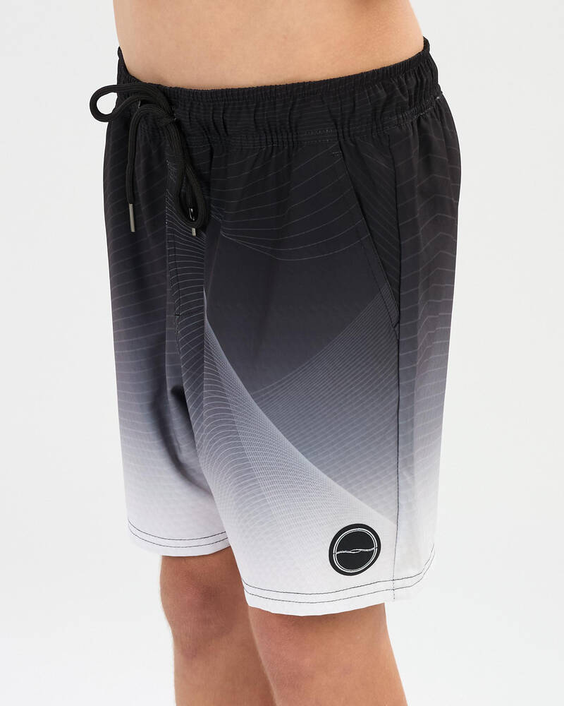 Skylark Boys' Wave Tracker Elastic Waist Shorts for Mens