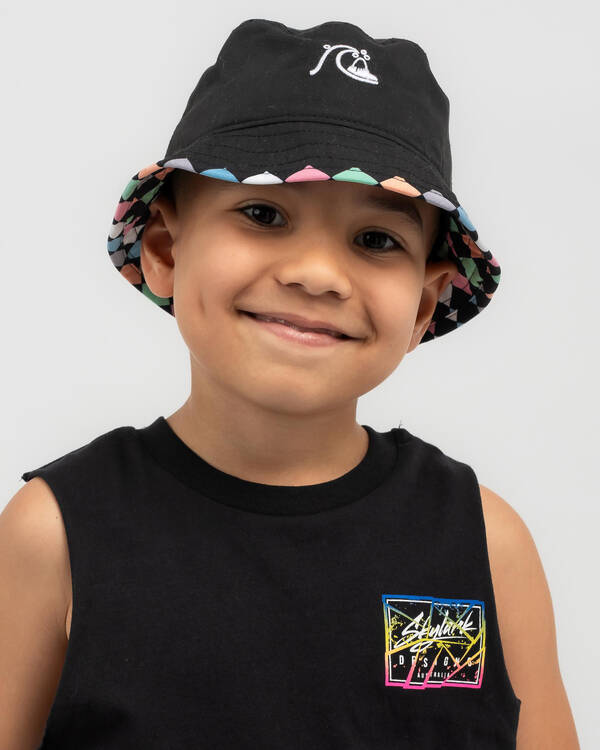 Quiksilver Toddlers' Checkers Bucket Hat for Mens