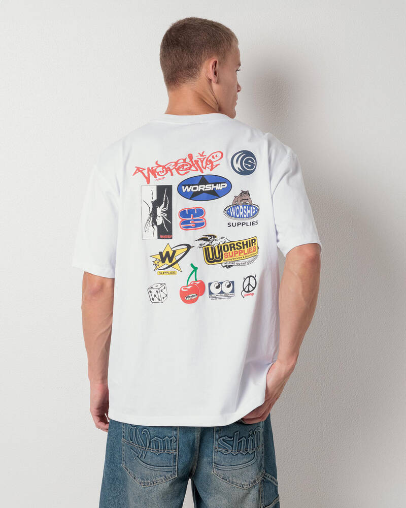Worship Supplies Low Goes T-Shirt for Mens
