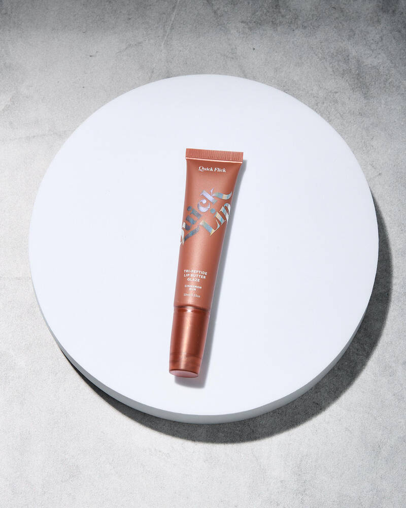 Quick Flick Butter Glaze Tri-Peptide Lip Gloss for Womens