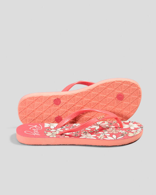 Roxy Girls' Viva Stamp Thongs for Womens