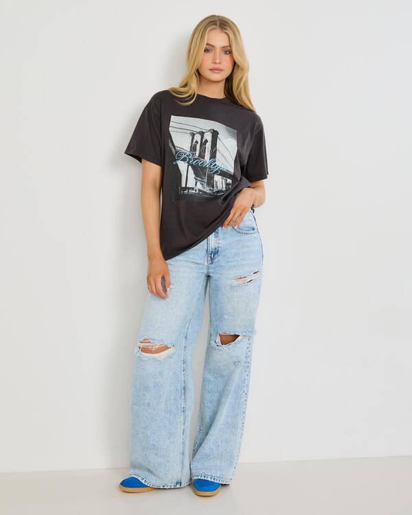 All About Eve Brooklyn Oversized T-Shirt for Womens