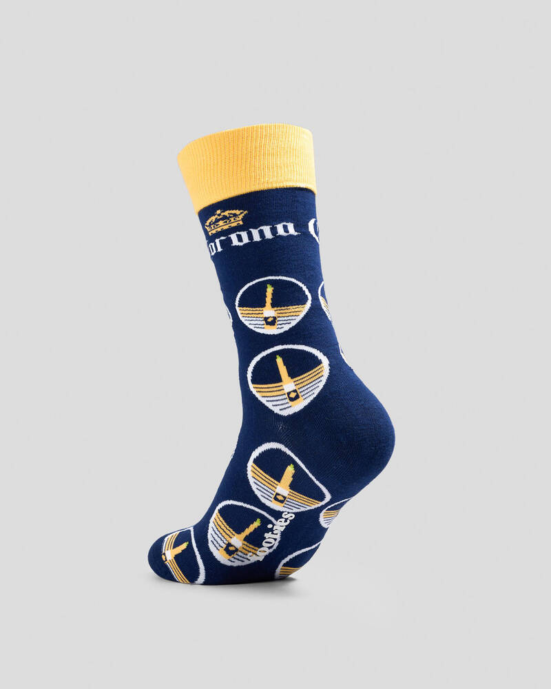 FOOT-IES Corona Day Trippin Socks for Mens