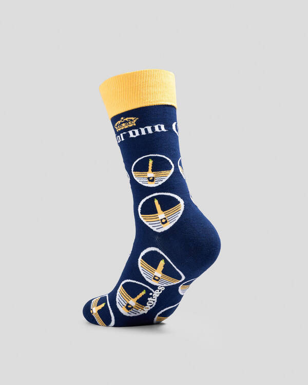 FOOT-IES Corona Day Trippin Socks for Mens