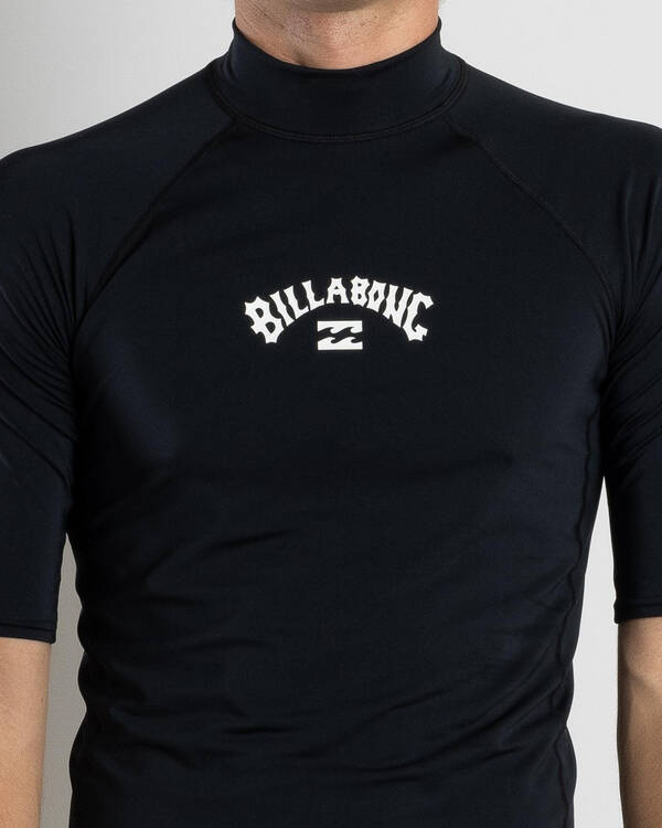 Billabong All Day Arch Short Sleeve Rash Vest for Mens