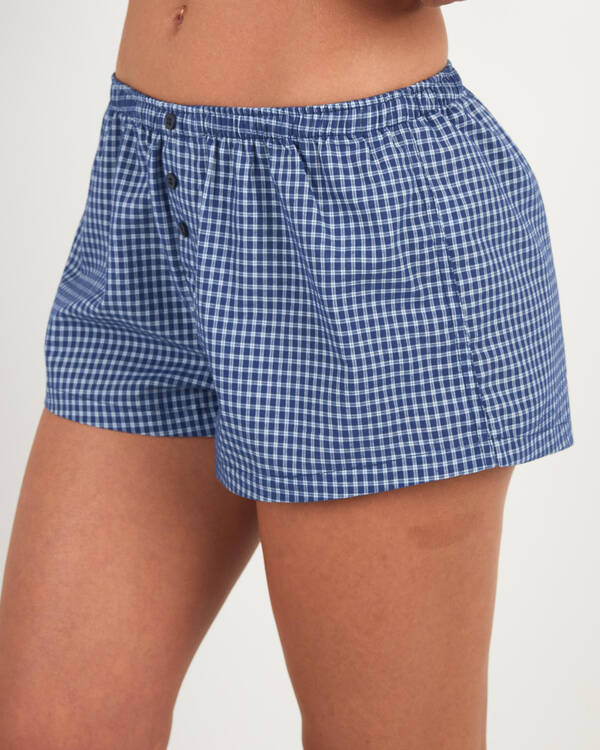 Malibu Lounge Chuck Boxer Shorts for Womens