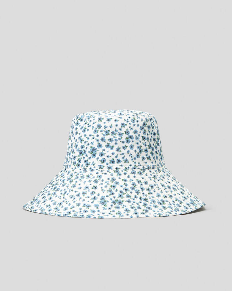 Rusty Lumi Reversible Bucket Hat for Womens