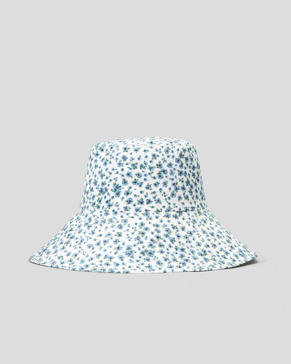 Rusty Lumi Reversible Bucket Hat for Womens
