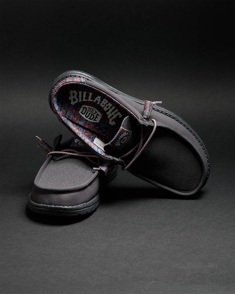 HEYDUDE Wally Slip Billabong Shoes for Mens