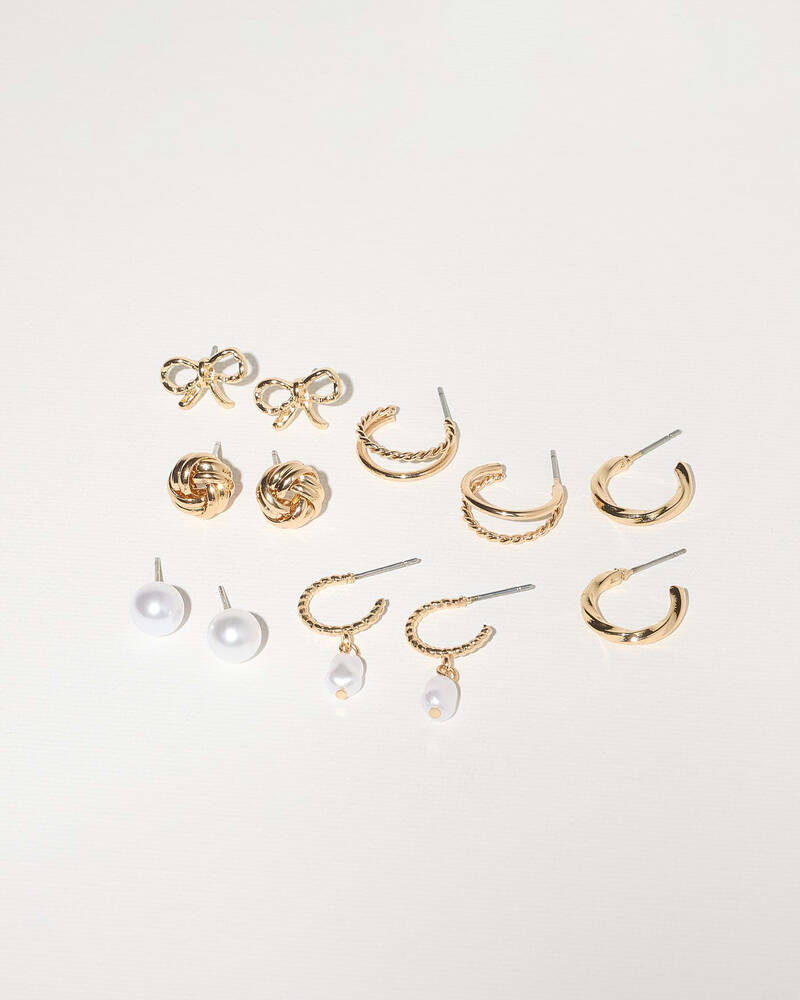 Karyn In LA Otto Earring Pack for Womens
