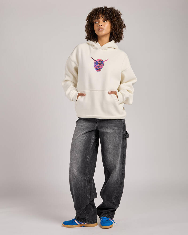 Kiss Chacey Mask Oversized Hoodie for Womens