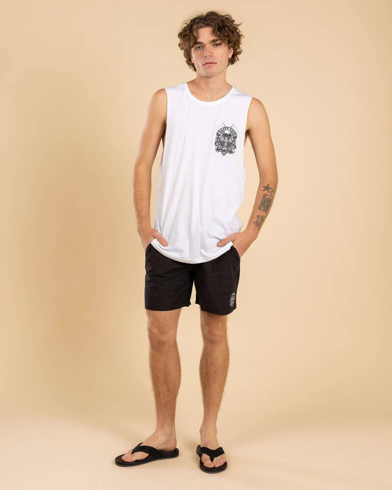 Salty Life Sail Elastic Waist Shorts for Mens