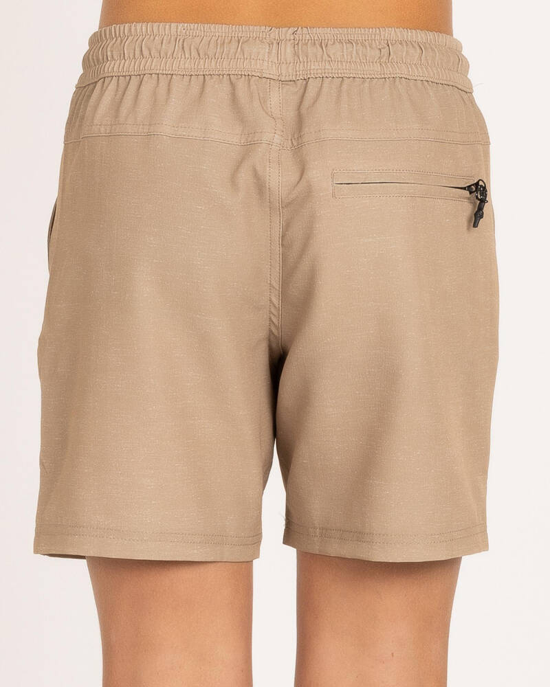 Salty Life Boys' Treaty Elastic Waist Shorts for Mens