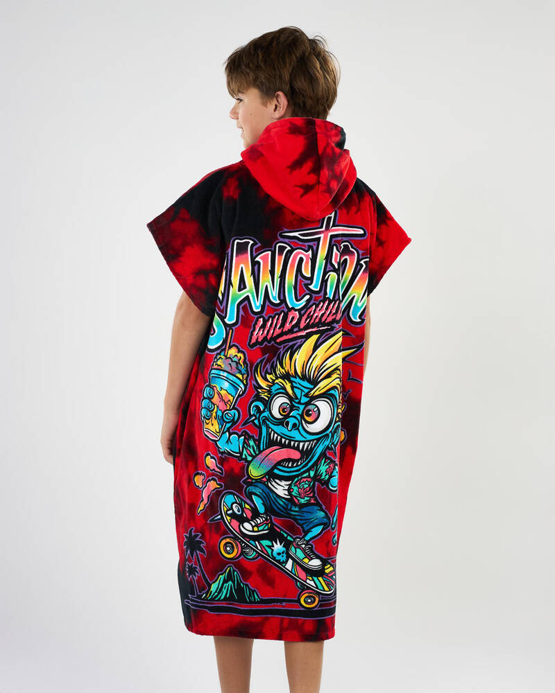 Sanction Boys' Shredder Hooded Towel for Mens