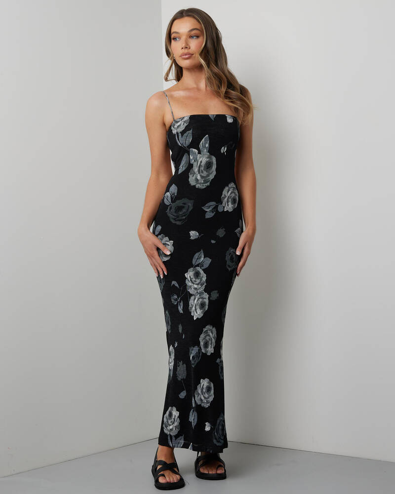 Ava And Ever Rosette Maxi Dress for Womens