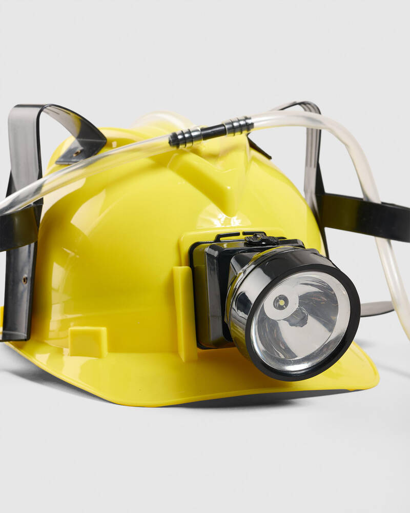Get It Now Miner Drinking Hat for Mens