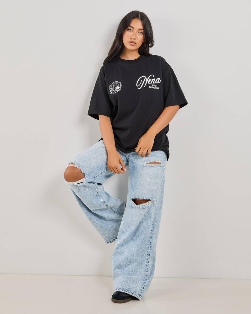 Nena & Pasadena Control Raptor T-Shirt for Womens