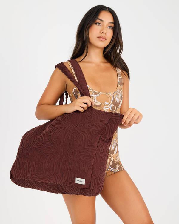 Rhythm Amazon Terry Beach Bag for Womens
