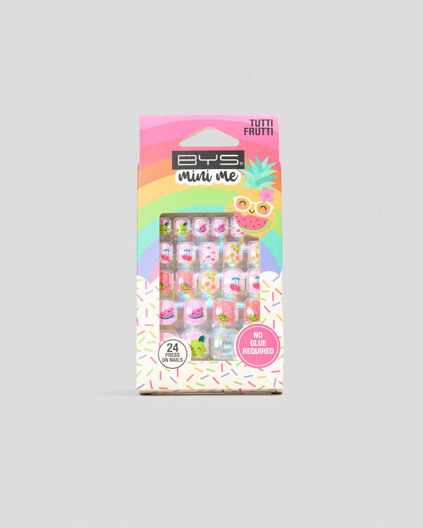 Get It Now Mini Me Tutti Frutti Press On Nail Pack for Womens