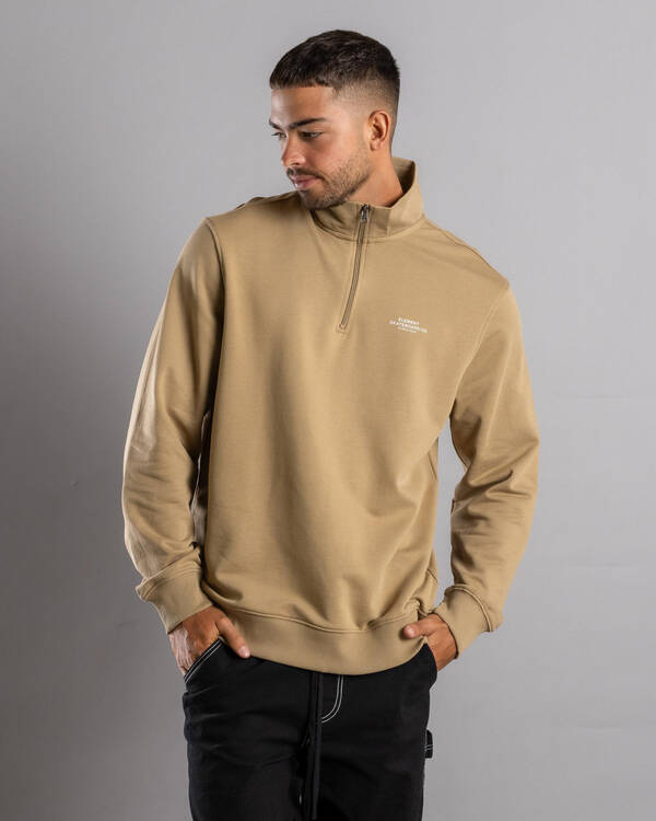 Element Skateboard Quarter Zip Sweatshirt for Mens