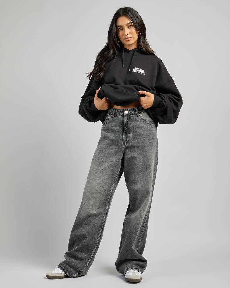 Dr Denim Donna Mid Baggy Jeans for Womens