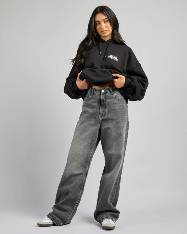 Dr Denim Donna Mid Baggy Jeans for Womens