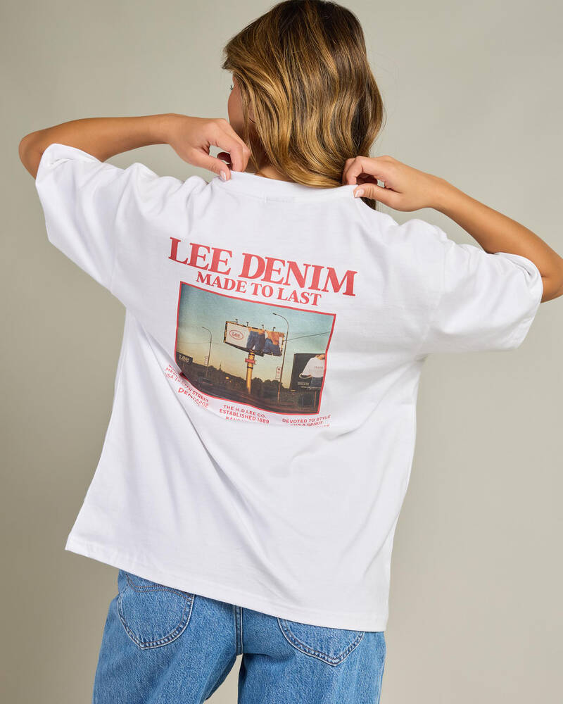 Lee Billboard Baggy T-Shirt for Womens