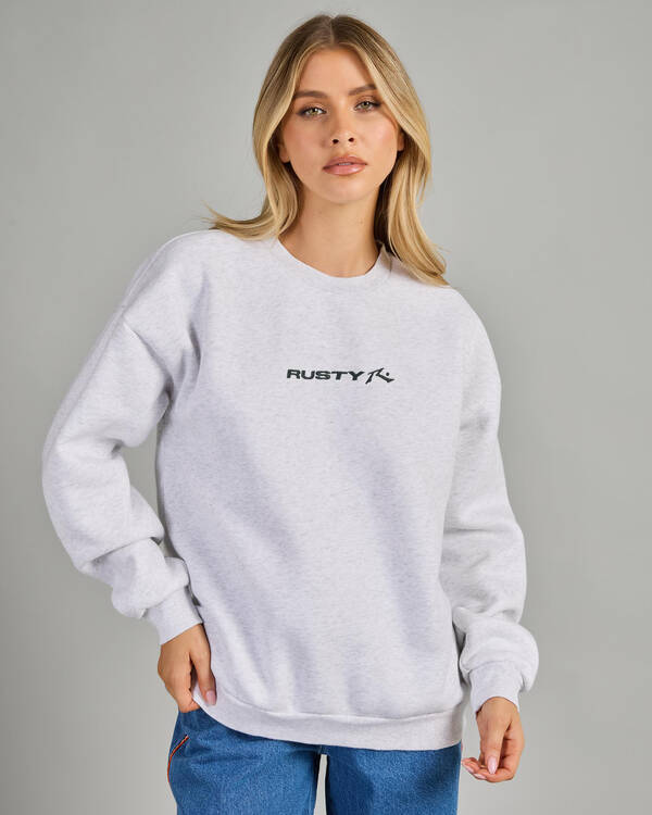 Rusty Essentials Crewneck Sweatshirt for Womens