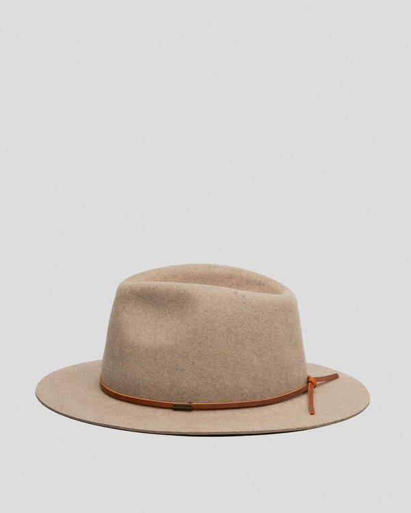 Brixton Wesley Felt Hat for Mens