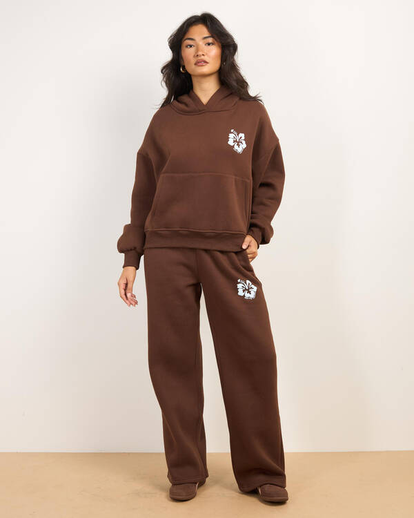 Malibu Lounge Hibiscus Hoodie for Womens