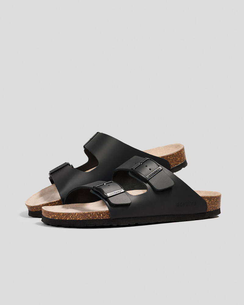 GENUINS Hawaii Oiled Leather Sandals for Mens
