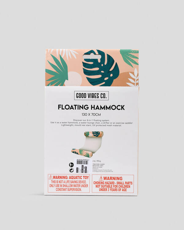 Get It Now Blush Palm Floating Hammock for Womens