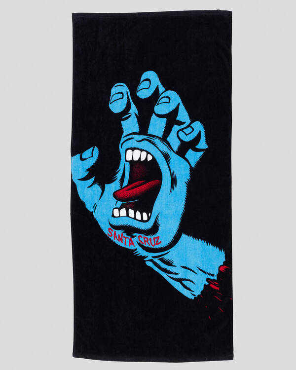 Santa Cruz Screaming Hand Towel for Mens