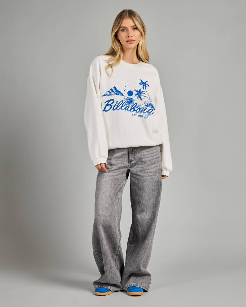 Billabong Such A Vibe Kendall Crewneck Sweatshirt for Womens