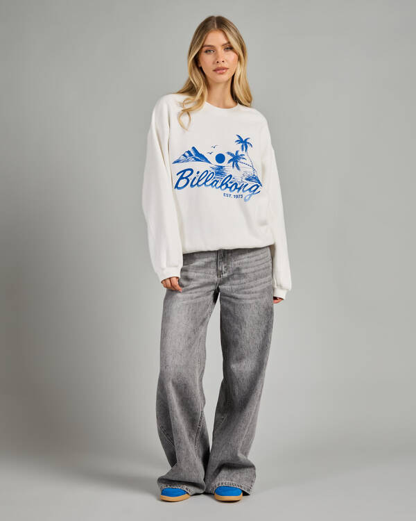 Billabong Such A Vibe Kendall Crewneck Sweatshirt for Womens