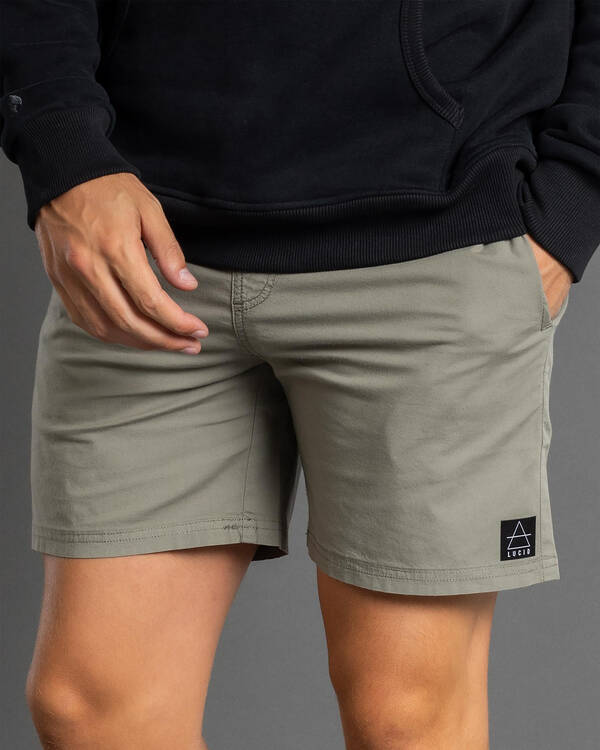 Lucid Motion Elastic Waist Shorts for Mens