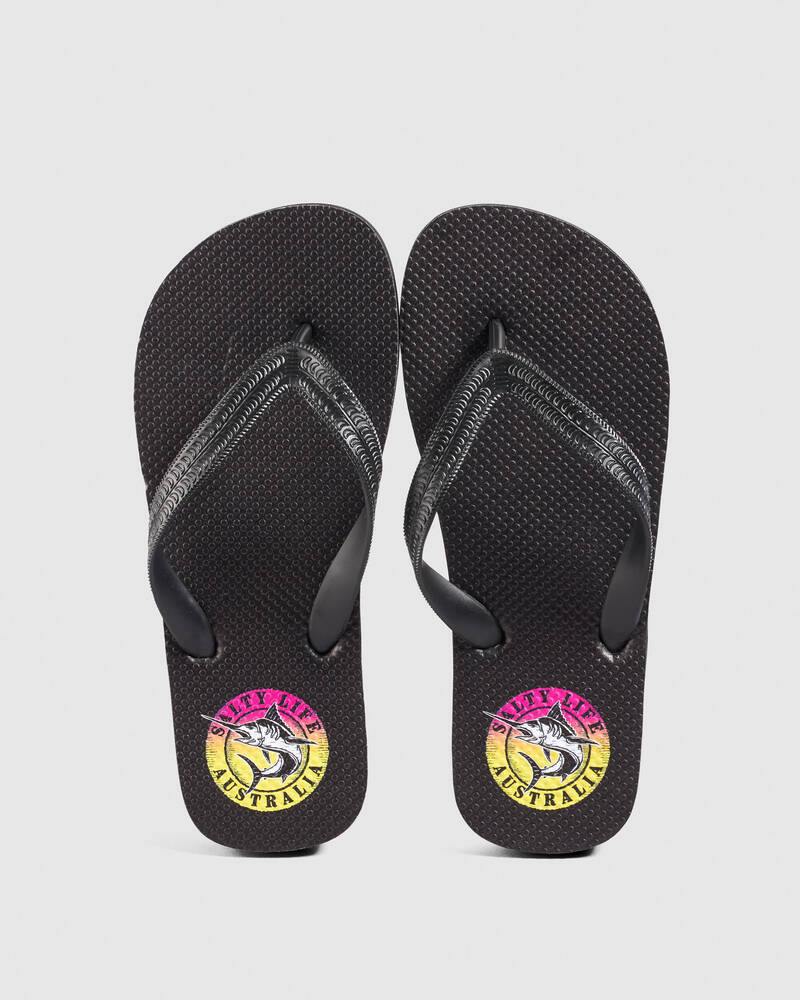 Salty Life Boys' Evaded Thongs for Mens