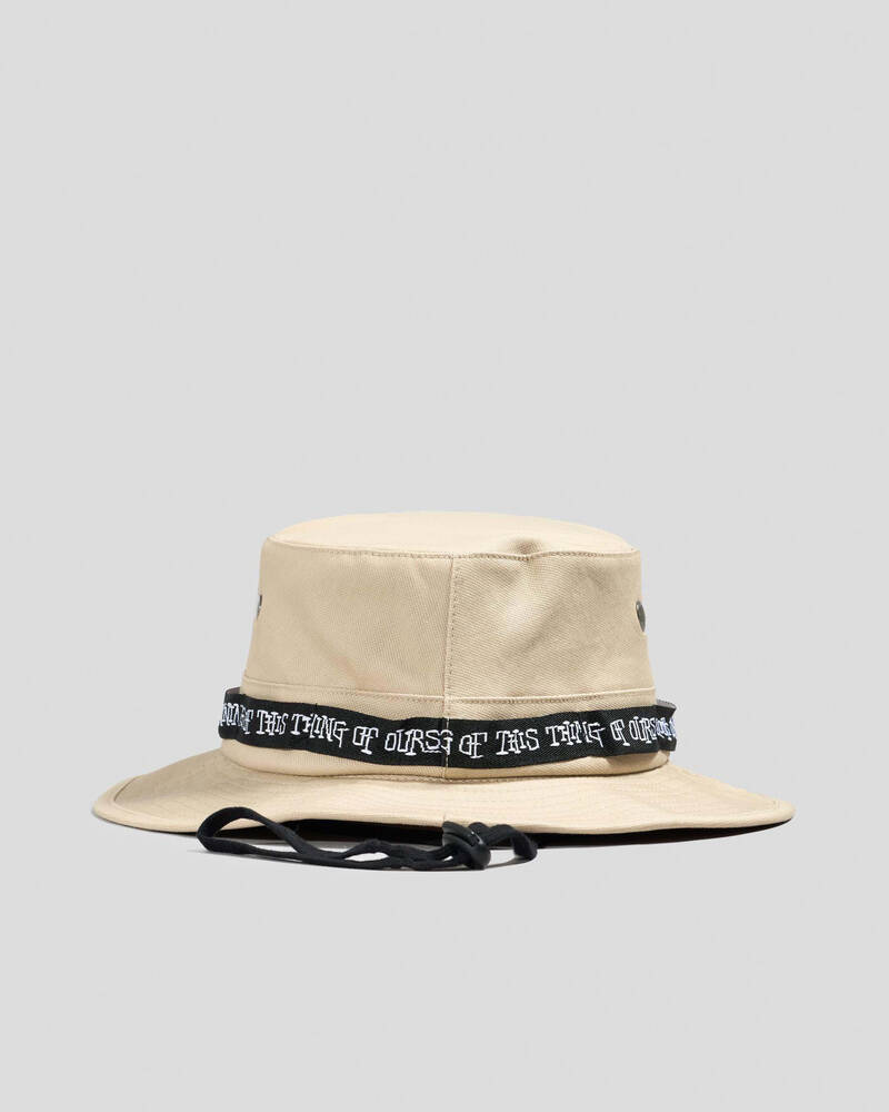 S-Double Mid-Block Boonie Hat for Mens
