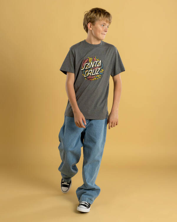 Santa Cruz Boys' Bug Dot Front T-Shirt for Mens