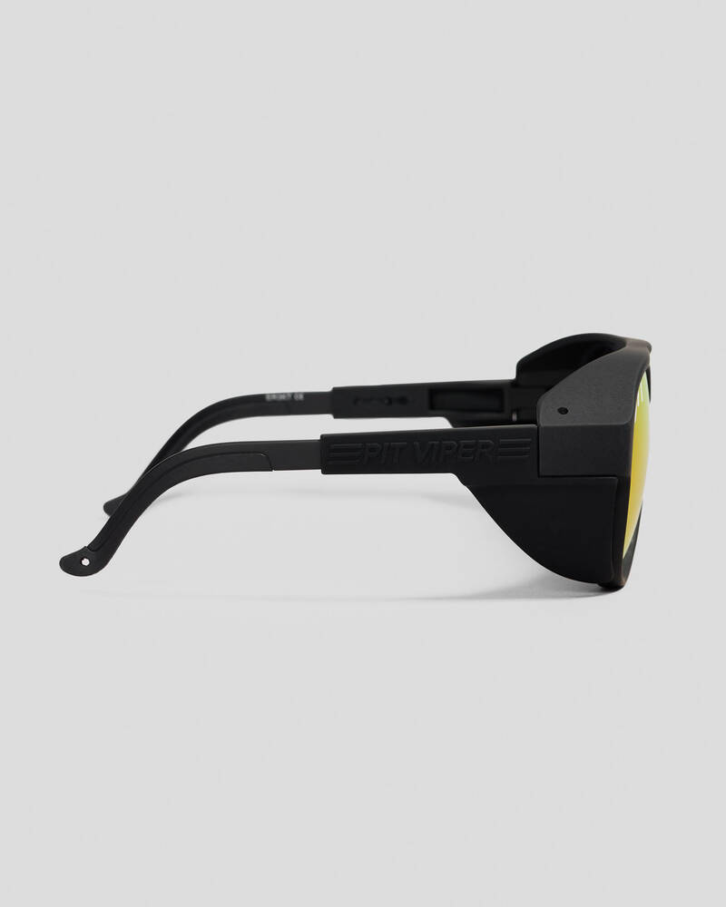 Pit Viper The Exciters Rubbers Polarised Sunglasses for Mens