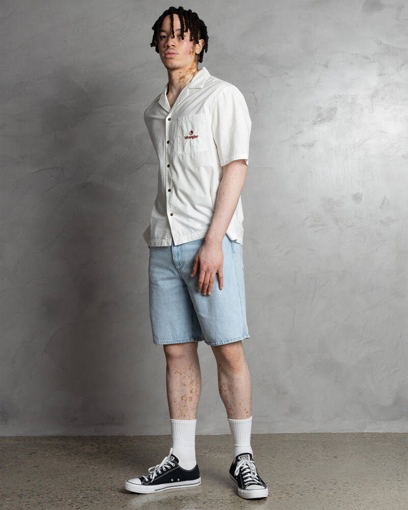 Wrangler Box Resort Short Sleeve Shirt for Mens